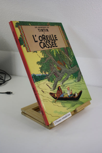 L’oreille cassée – Tintin – Hergé – Casterman – Réédition – 1975 – C1