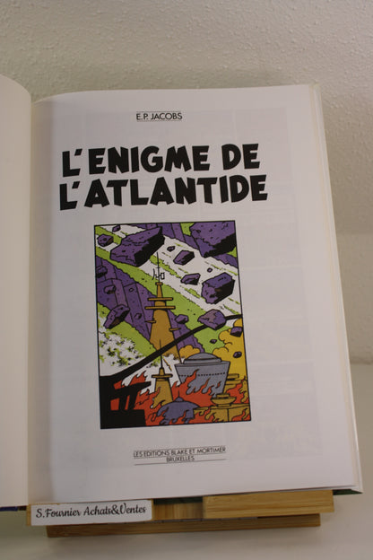 SOS Météores – Blake et Mortimer – P.Jacobs – Blake et Mortimer – Publicitaire – 1998 – Esso