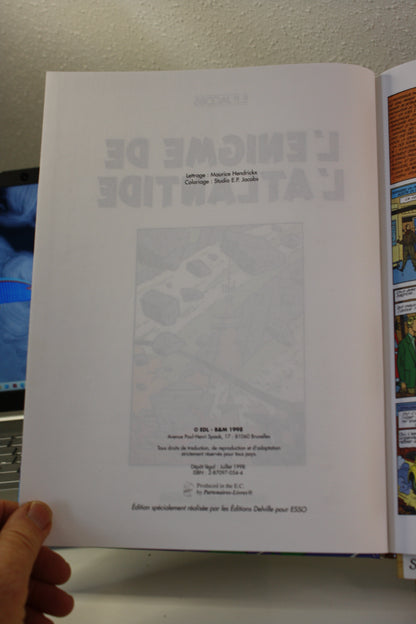 SOS Météores – Blake et Mortimer – P.Jacobs – Blake et Mortimer – Publicitaire – 1998 – Esso
