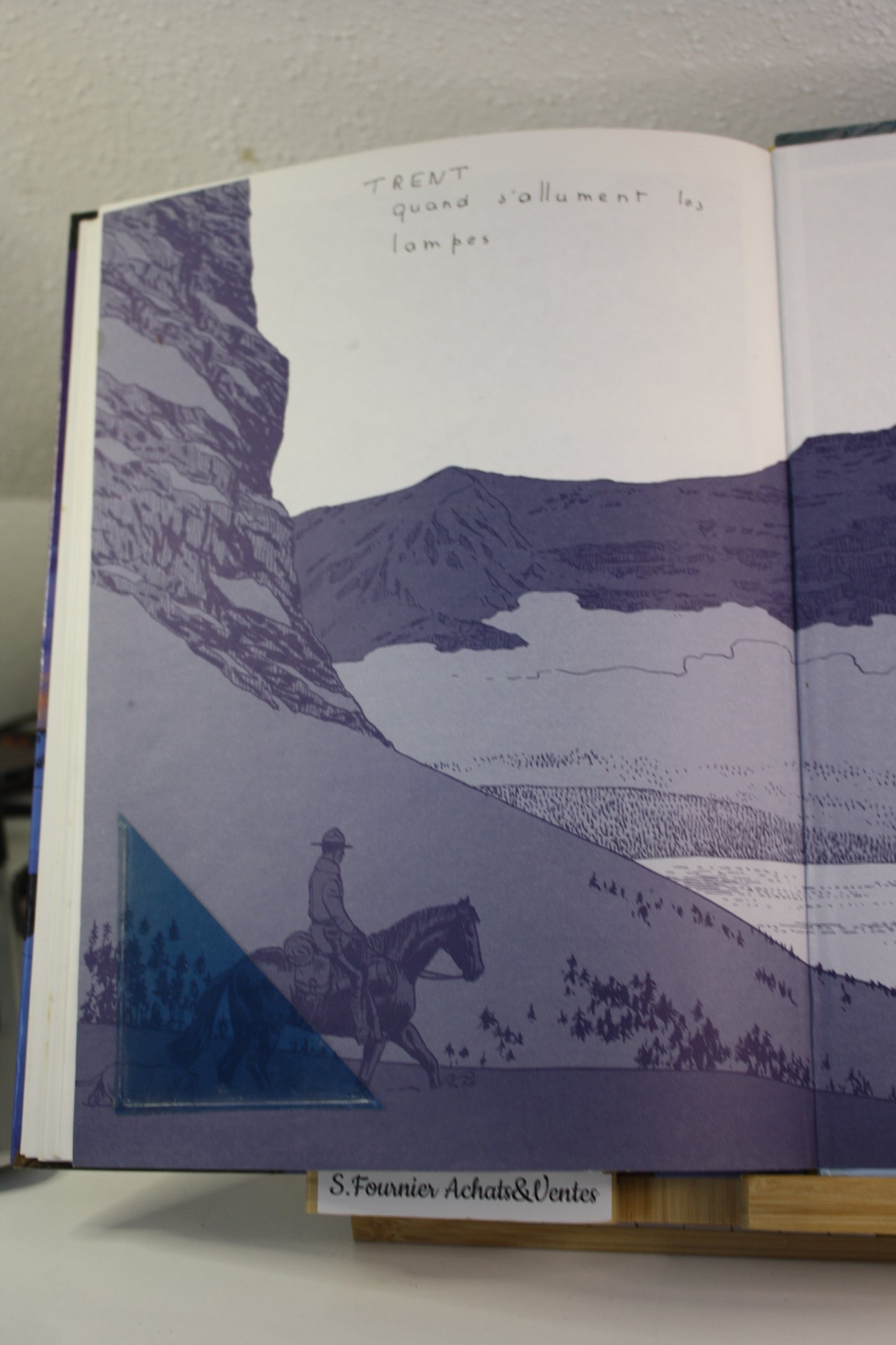 Quand s’allument les lampes – Trent – Léo Rodolphe – Dargaud – Réédition – 1995