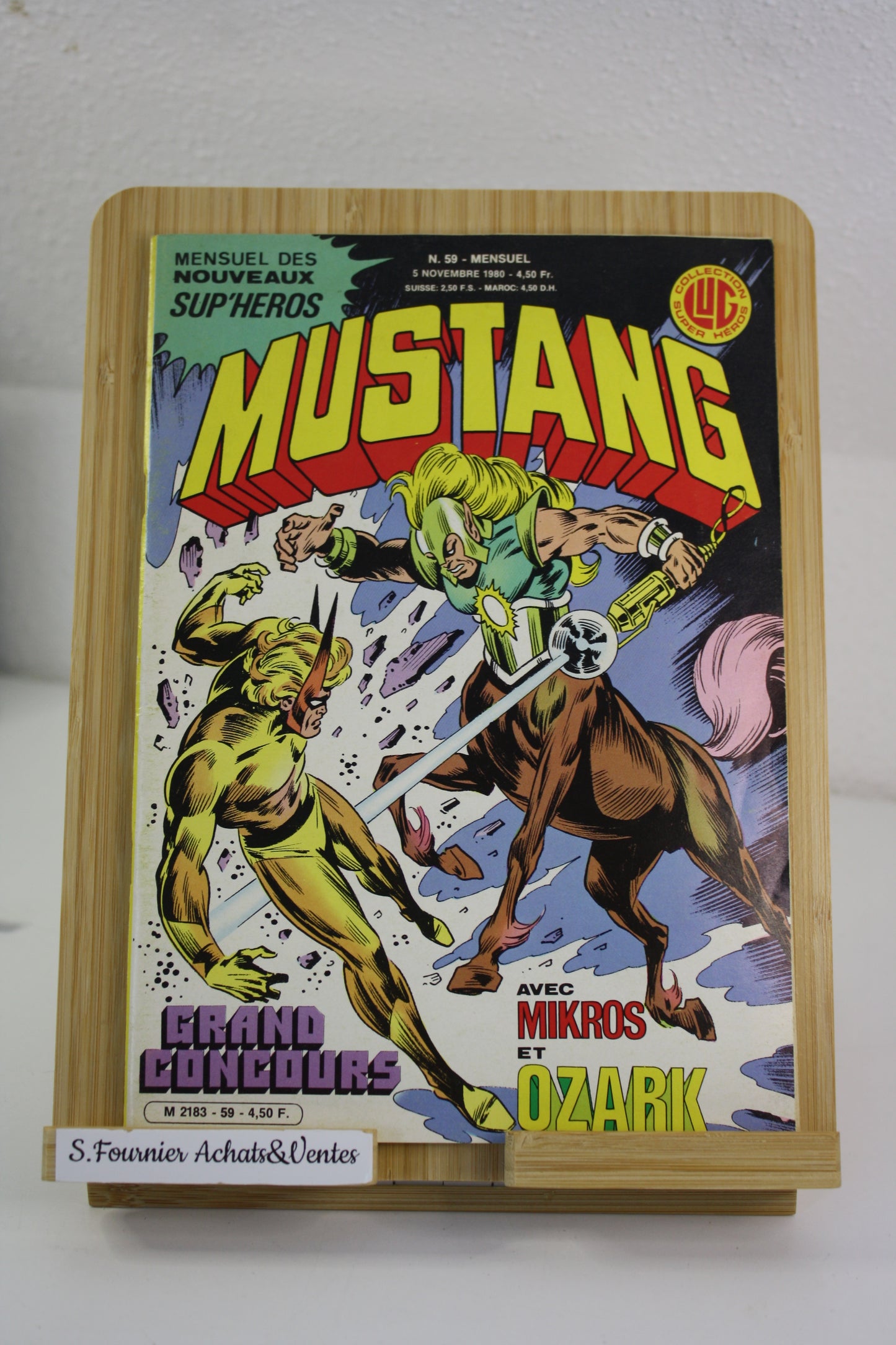 Mikros et Ozarik N°59 – Mustang – Collectif – Lug – Périodique – 1980