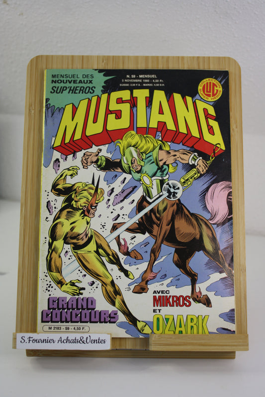Mikros et Ozarik N°59 – Mustang – Collectif – Lug – Périodique – 1980