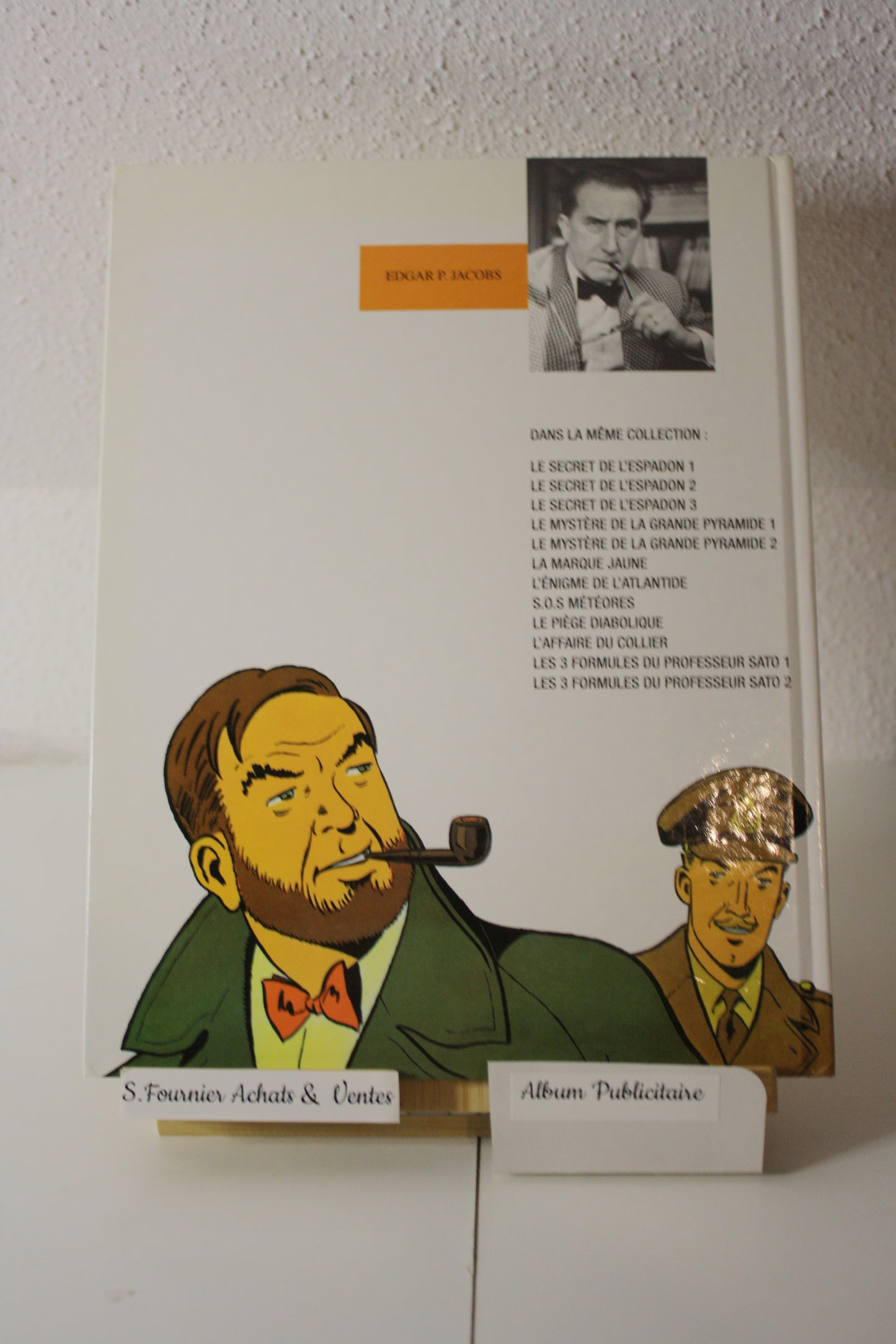 Le secret de l'espadon Tome 2 - Blake et Mortimer - Edgard P Jacques - Delville - Publicitaire - 1999 - ESSO