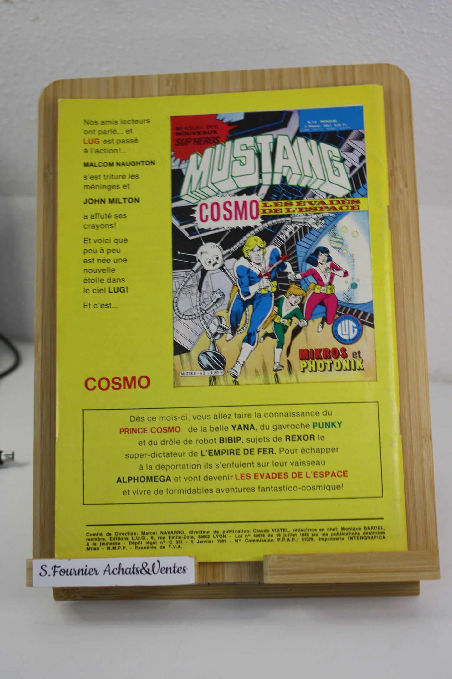 Mikros N°61 – Mustang – Collectif – Lug – Périodique – 1981