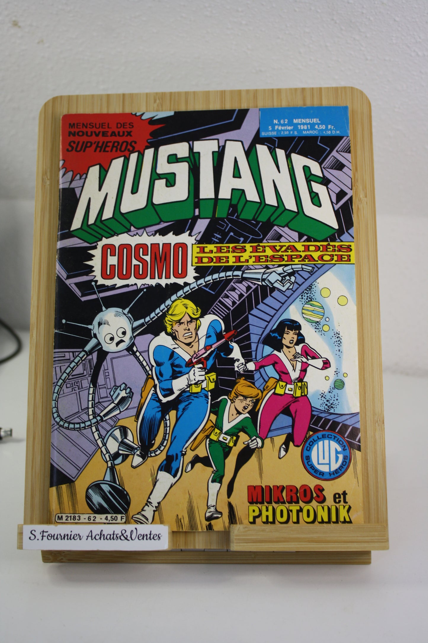 Mikros et Photonix N°62 – Mustang – Collectif – Lug – Périodique – 1981