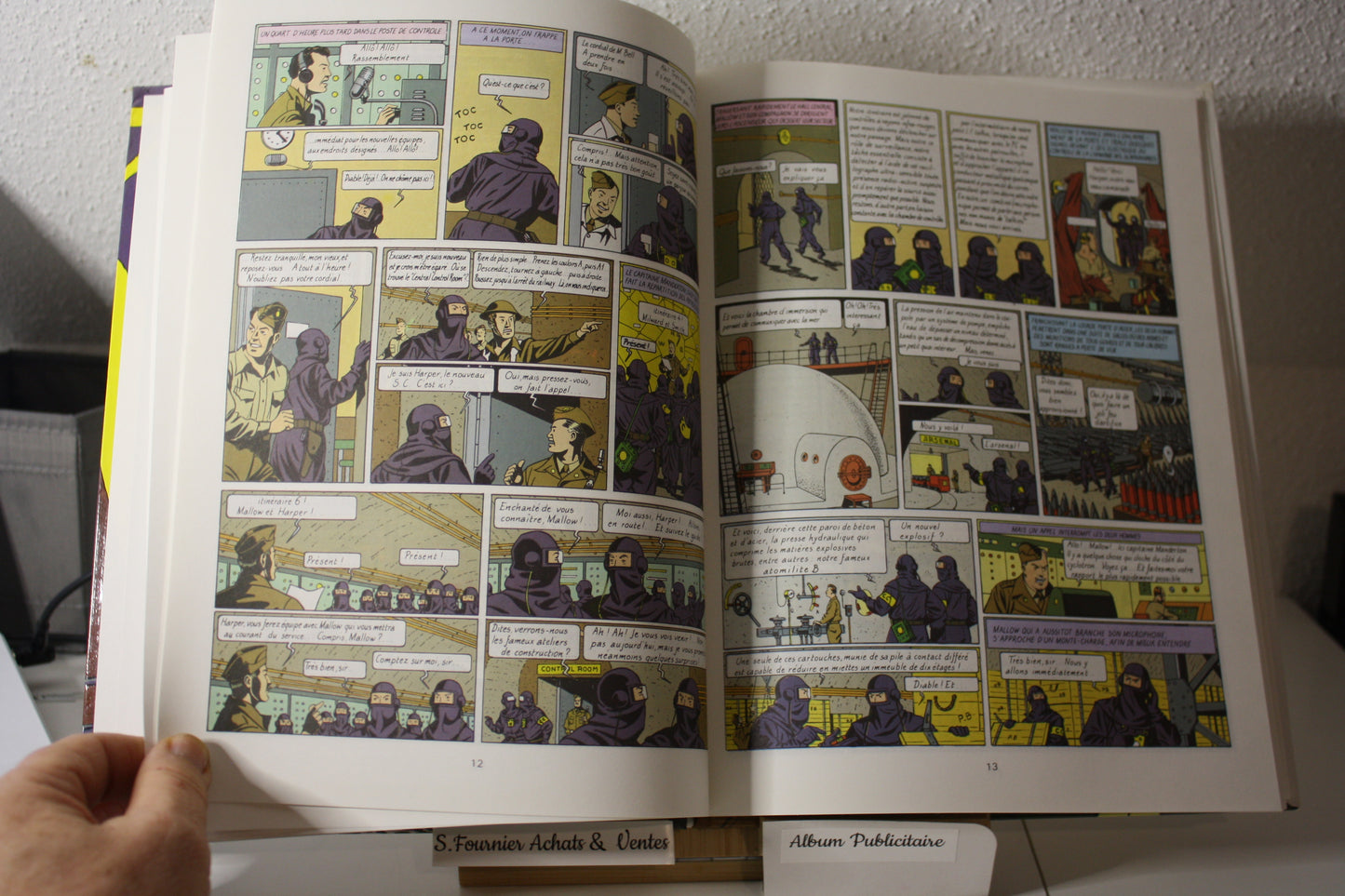 Le secret de l'espadon Tome 3 - Blake et Mortimer - Edgard P Jacques - Delville - Publicitaire - 1999 - ESSO