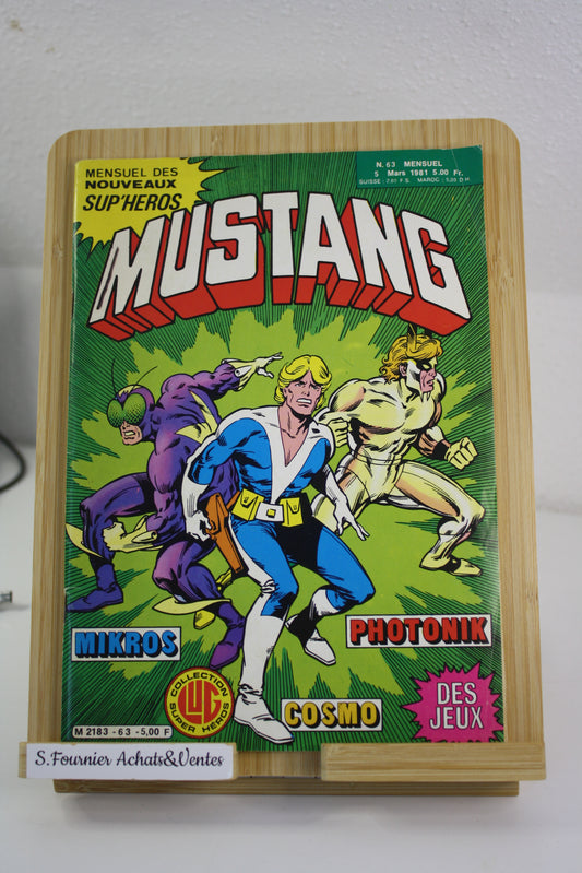 Mikros  N°63 – Mustang – Collectif – Lug – Périodique – 1981