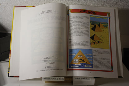 Tome 1 Le mystère de la pyramide - Blake et Mortimer - Edgard P Jacques - Delville - Publicitaire - 1999 - ESSO