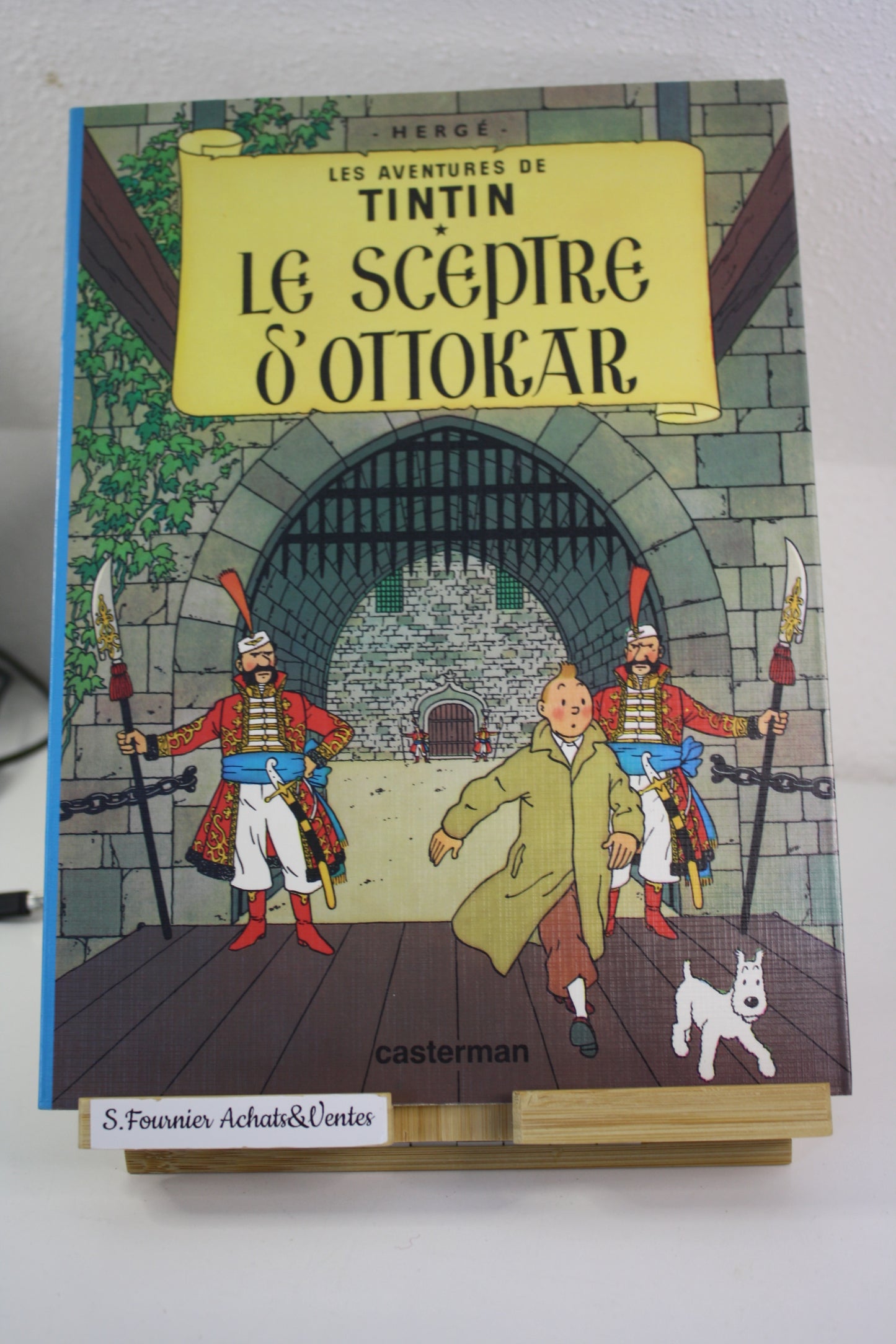 Le sceptre d’Ottokar – Tintin – Hergé – Casterman – Publicitaire – 2000 - Total
