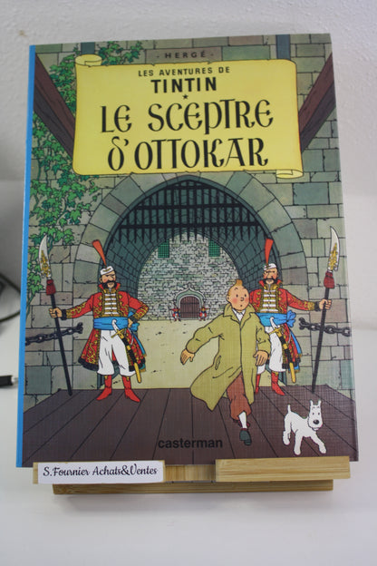 Le sceptre d’Ottokar – Tintin – Hergé – Casterman – Publicitaire – 2000 - Total
