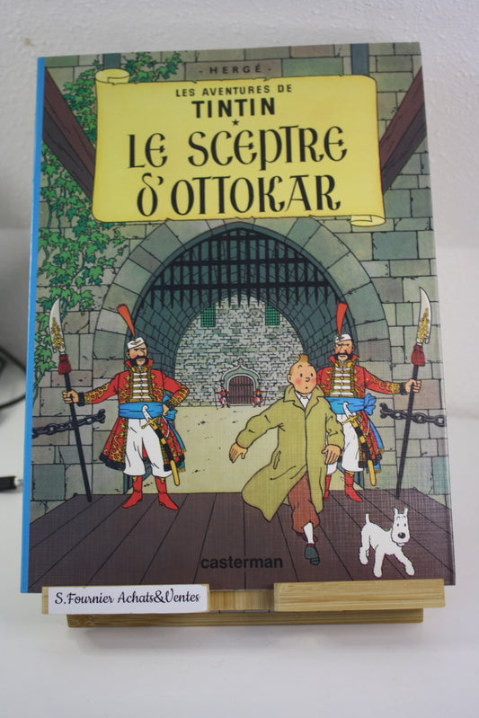 Le sceptre d’Ottokar – Tintin – Hergé – Casterman – Publicitaire – 2000 - Total