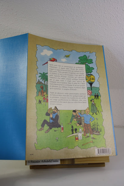 Le sceptre d’Ottokar – Tintin – Hergé – Casterman – Publicitaire – 2000 - Total