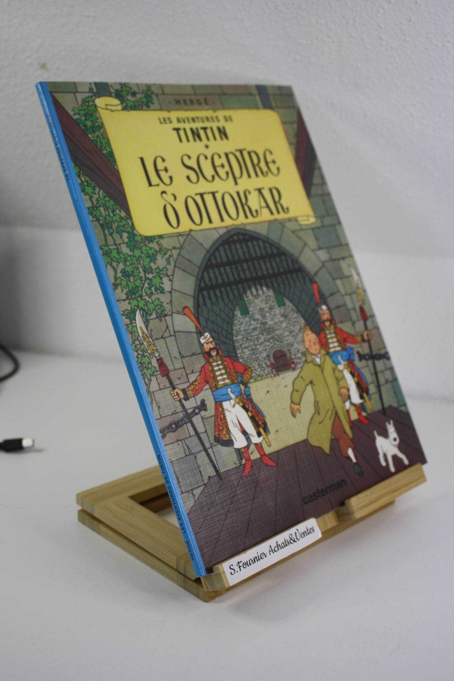 Le sceptre d’Ottokar – Tintin – Hergé – Casterman – Publicitaire – 2000 - Total