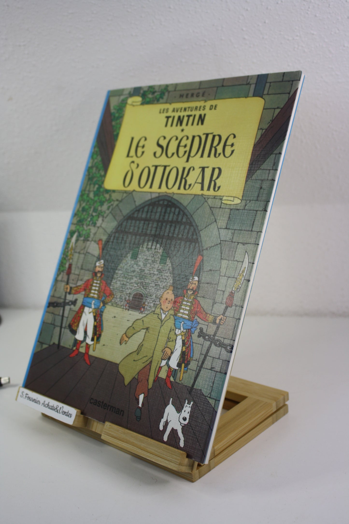 Le sceptre d’Ottokar – Tintin – Hergé – Casterman – Publicitaire – 2000 - Total
