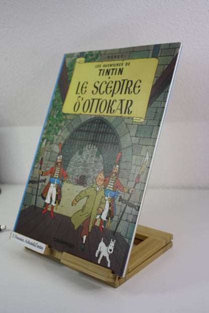 Le sceptre d’Ottokar – Tintin – Hergé – Casterman – Publicitaire – 2000 - Total