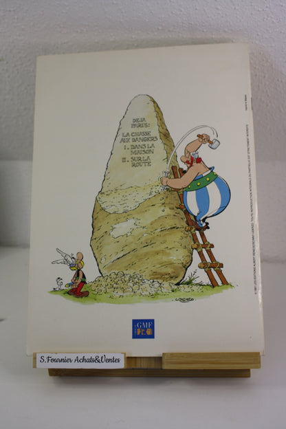 La chasse aux dangers dans la maison – Astérix – Goscinny Uderzo – Giphar GMF – Réédition – 1991