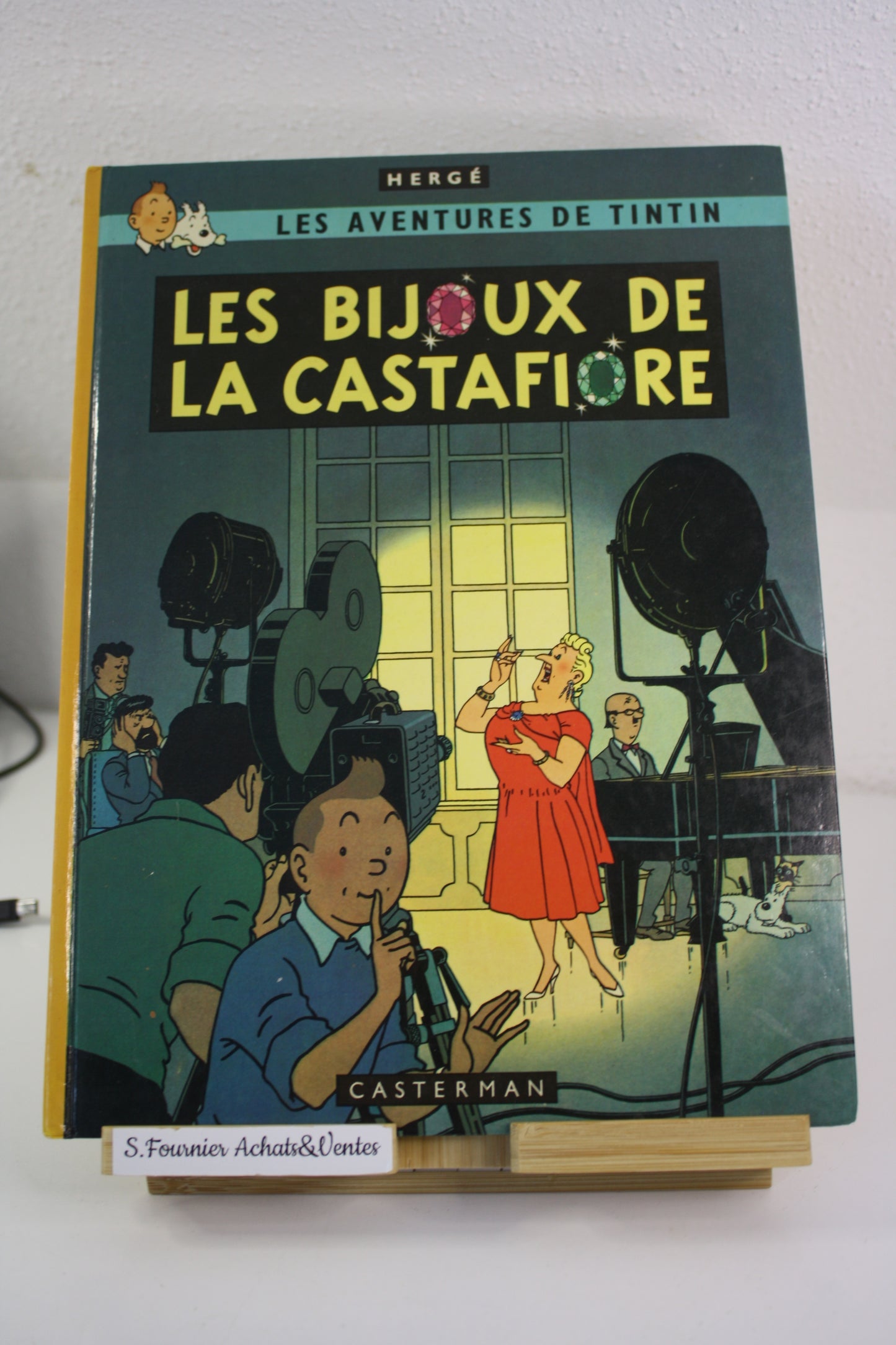 Les bijoux de la Castafiore – Tintin – Hergé – Casterman – Réédition – 1975 – B42