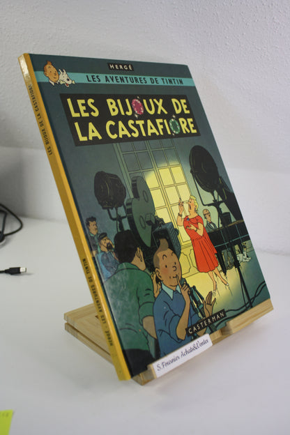 Les bijoux de la Castafiore – Tintin – Hergé – Casterman – Réédition – 1975 – B42