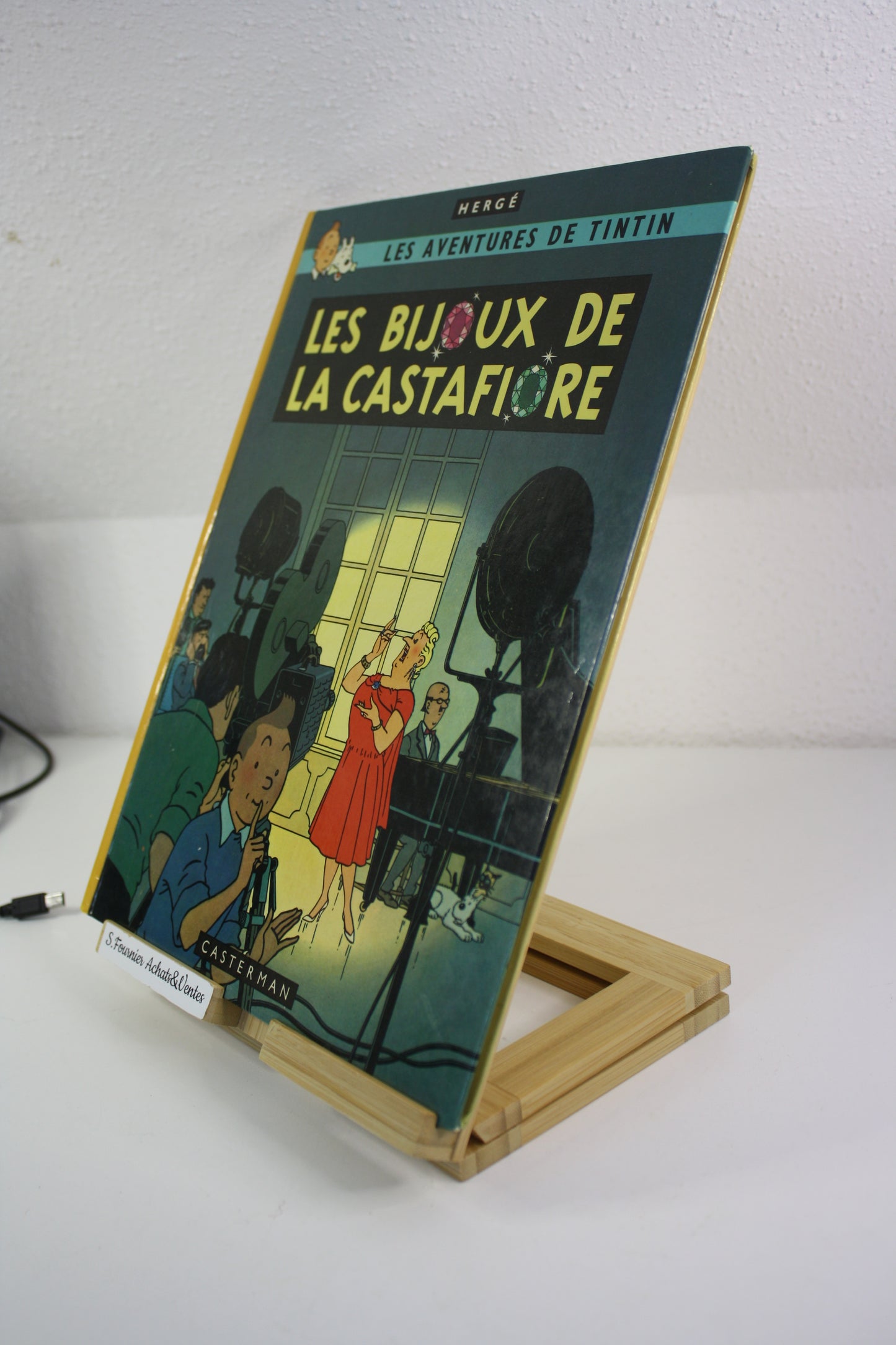 Les bijoux de la Castafiore – Tintin – Hergé – Casterman – Réédition – 1975 – B42