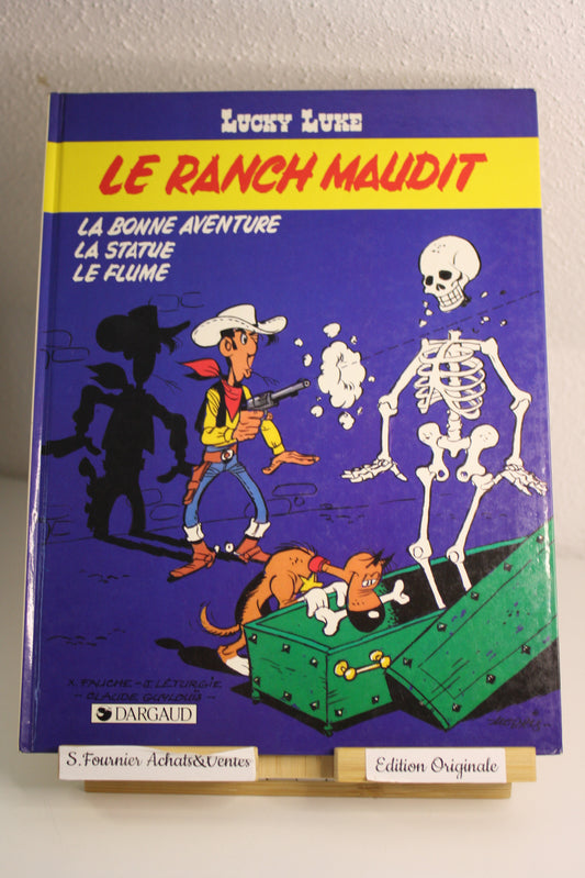 Le ranch maudit – Lucky Luke – Morris – Dargaud – EO – 1986