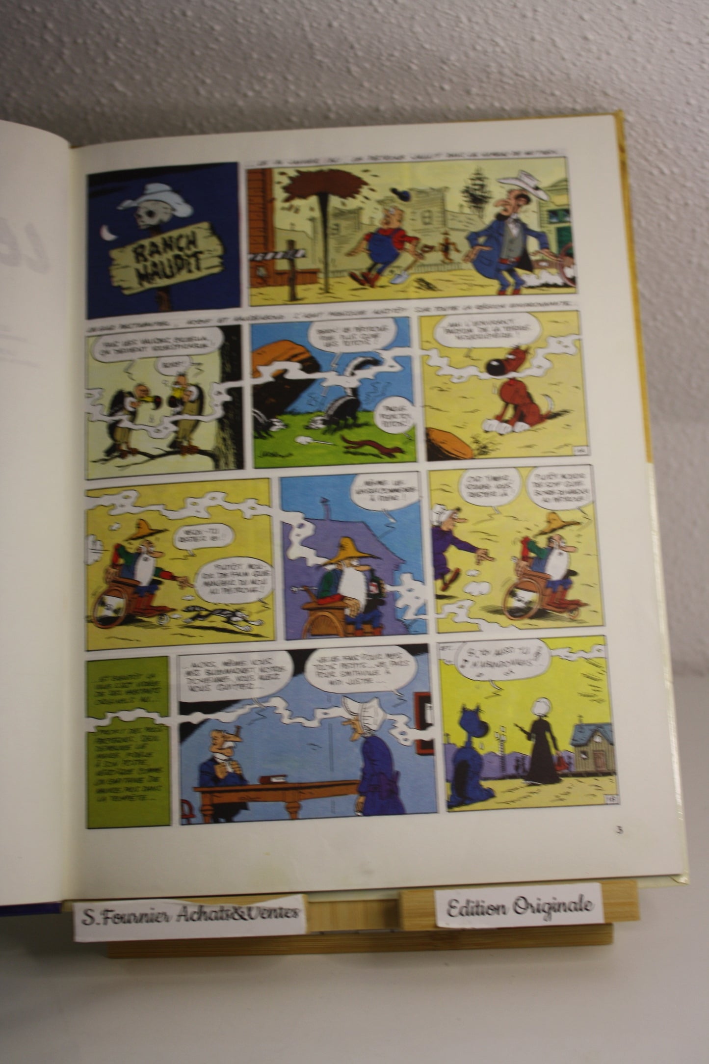Le ranch maudit – Lucky Luke – Morris – Dargaud – EO – 1986