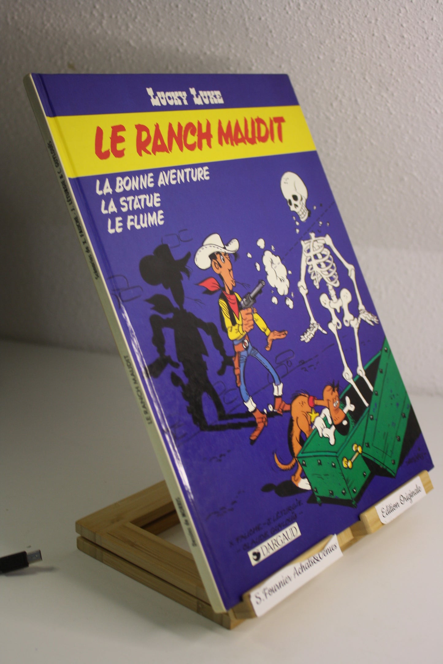 Le ranch maudit – Lucky Luke – Morris – Dargaud – EO – 1986