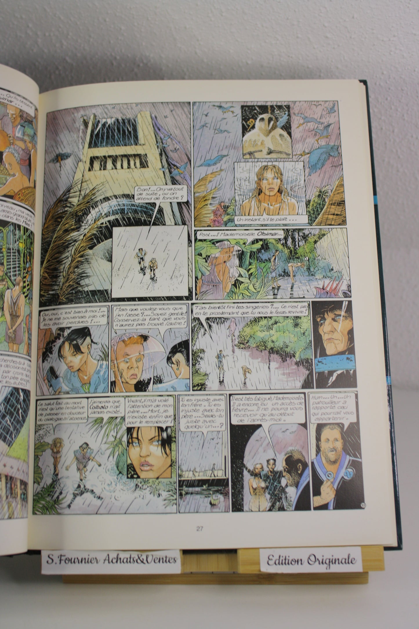 La source et la sonde – Le cycle de Cyann – Bourgeon Lacroix – Casterman – EO – 1994