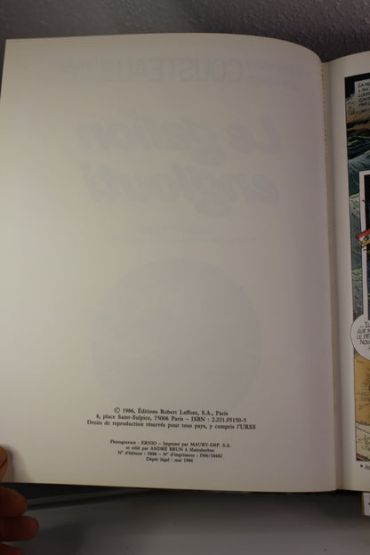 Le galion englouti – L’équipe Cousteau – Sérafini Paccalet – Robert Laffont – EO – 1986