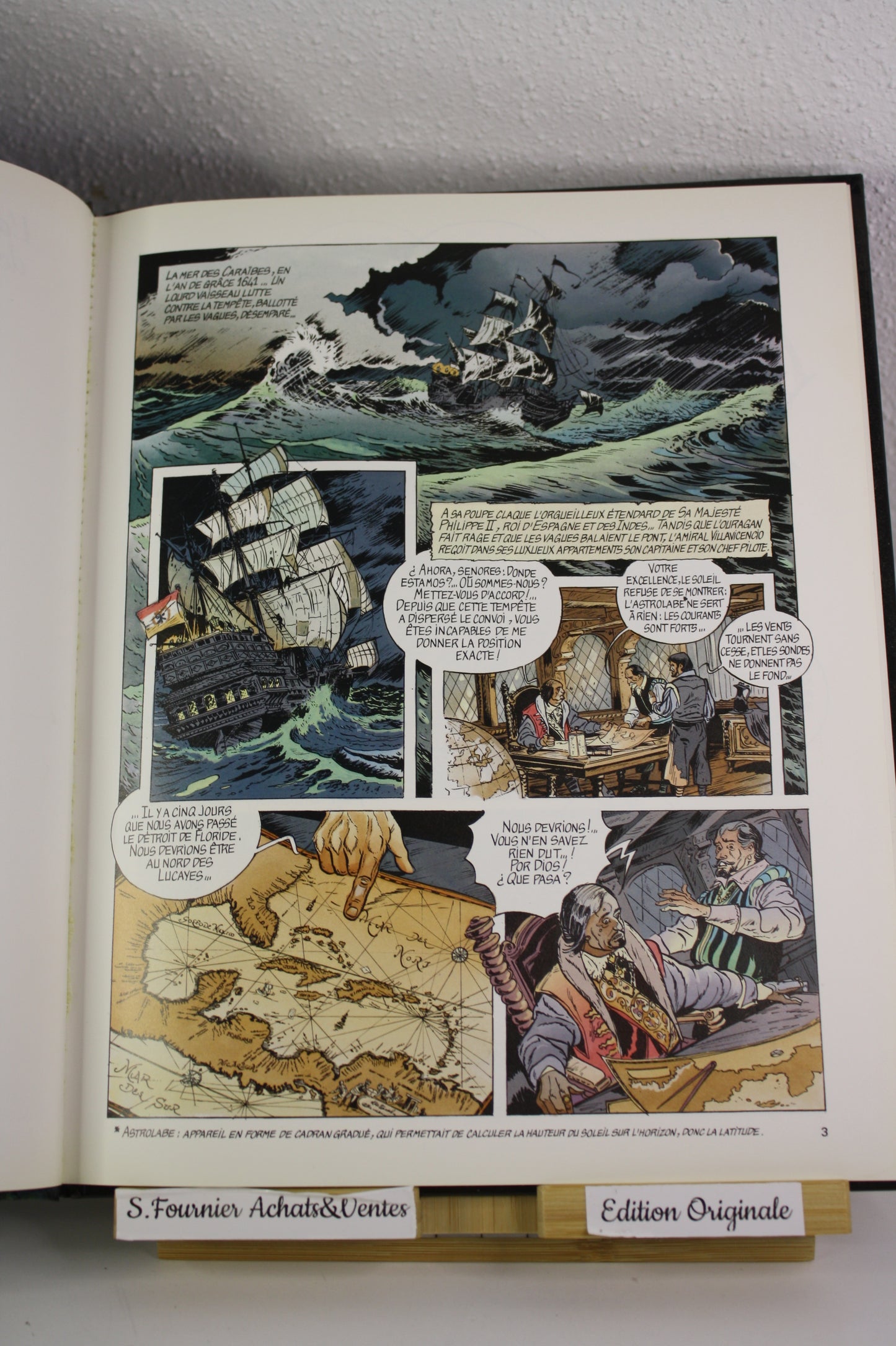 Le galion englouti – L’équipe Cousteau – Sérafini Paccalet – Robert Laffont – EO – 1986