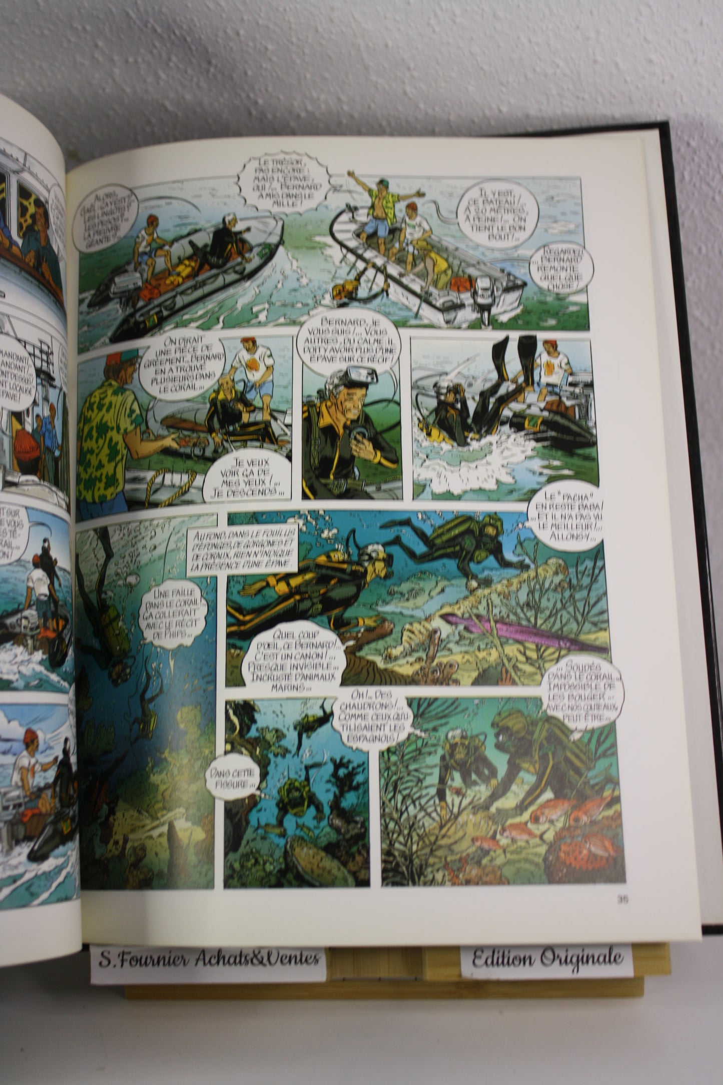 Le galion englouti – L’équipe Cousteau – Sérafini Paccalet – Robert Laffont – EO – 1986
