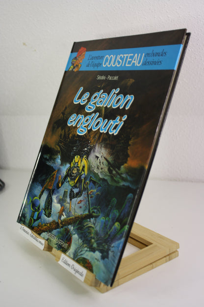 Le galion englouti – L’équipe Cousteau – Sérafini Paccalet – Robert Laffont – EO – 1986