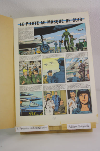 Le pilote au masque de cuir – Buck Danny – Charlier Hubinon – Dupuis – EO – 1971
