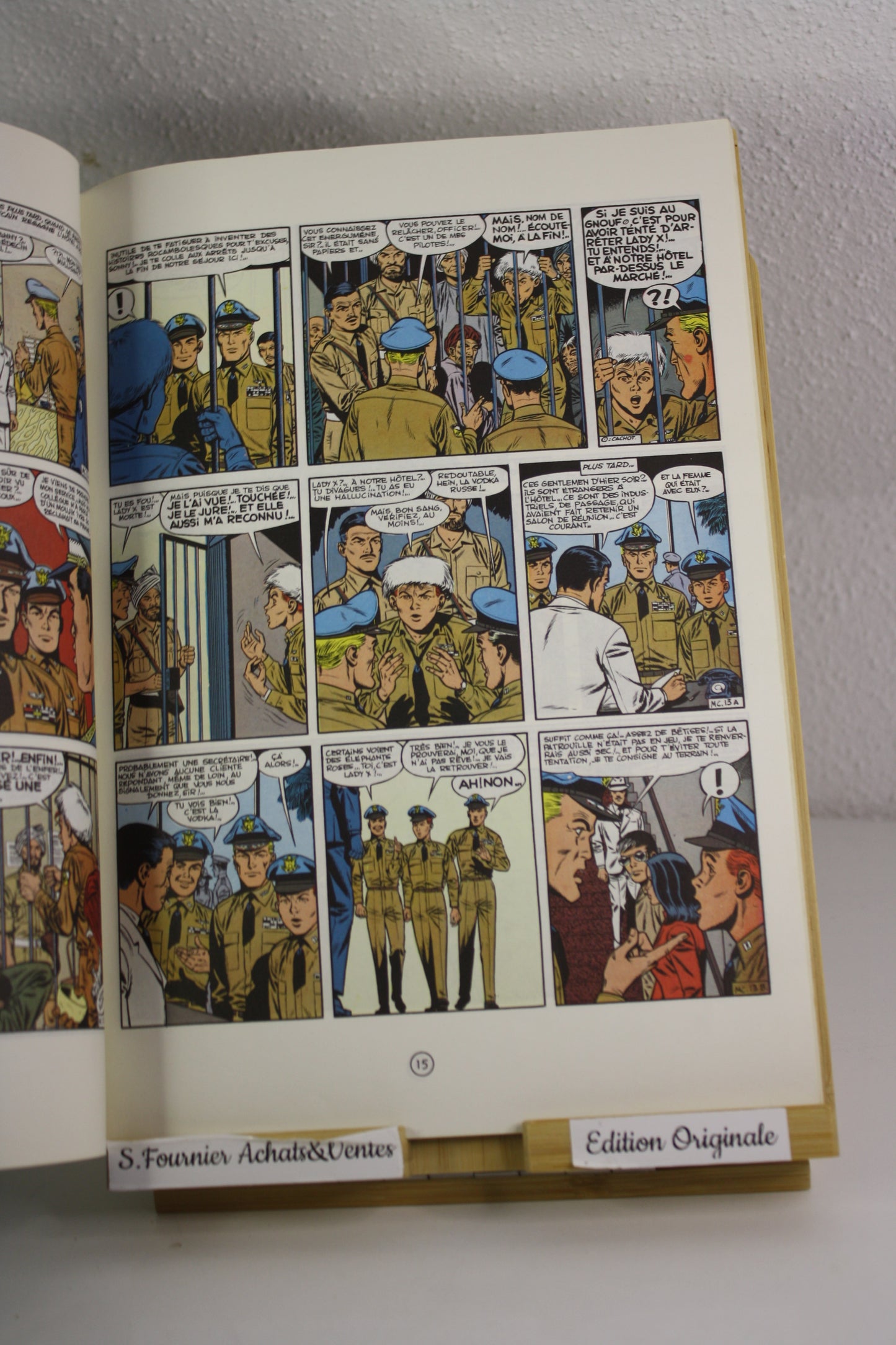 Le pilote au masque de cuir – Buck Danny – Charlier Hubinon – Dupuis – EO – 1971