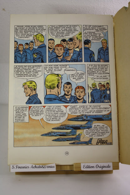 Le pilote au masque de cuir – Buck Danny – Charlier Hubinon – Dupuis – EO – 1971