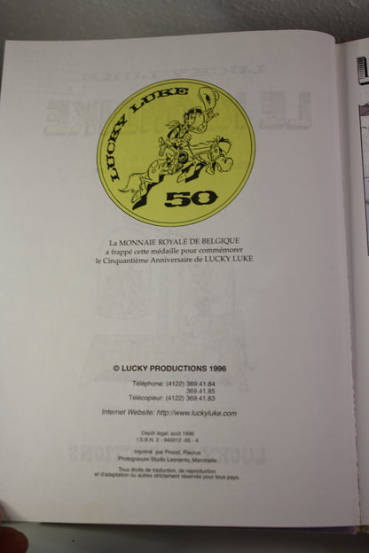 Le Klondike – Lucky Luke – Morris Yann Léturgie – Lucky Production – EO – 1986