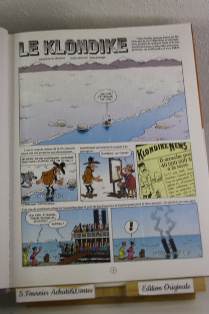 Le Klondike – Lucky Luke – Morris Yann Léturgie – Lucky Production – EO – 1986