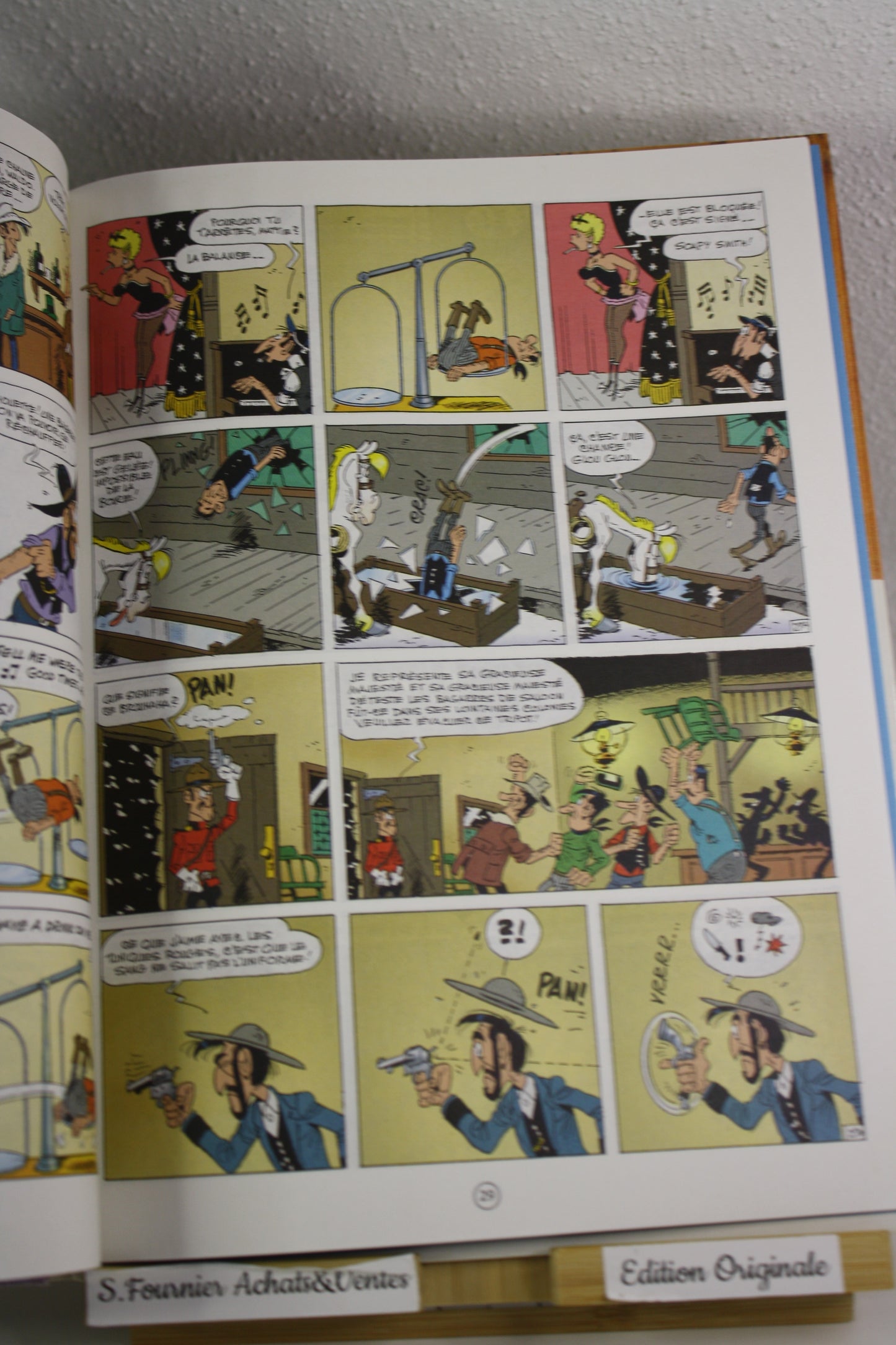 Le Klondike – Lucky Luke – Morris Yann Léturgie – Lucky Production – EO – 1986