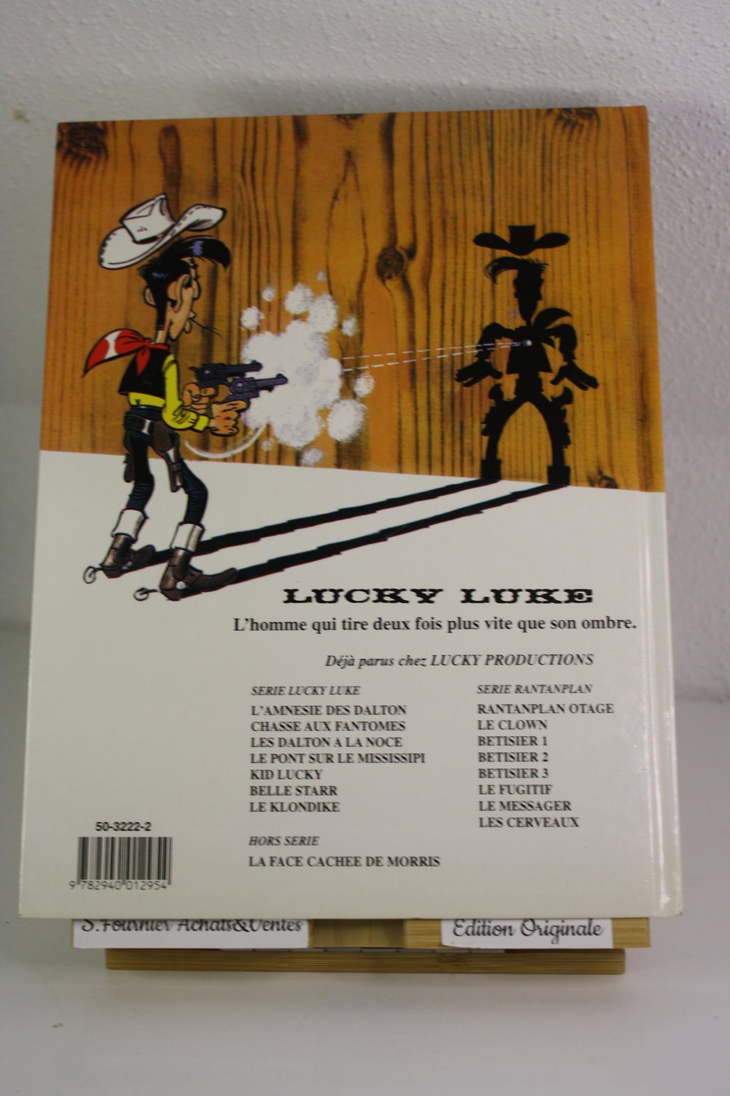 Le Klondike – Lucky Luke – Morris Yann Léturgie – Lucky Production – EO – 1986