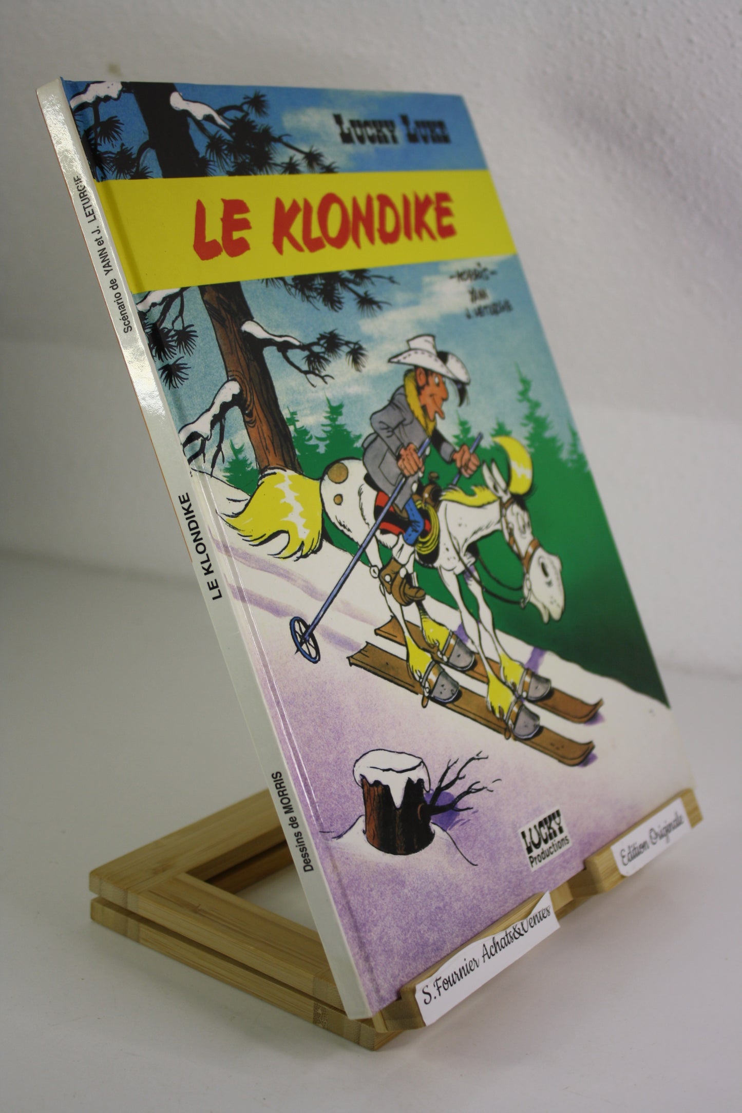 Le Klondike – Lucky Luke – Morris Yann Léturgie – Lucky Production – EO – 1986