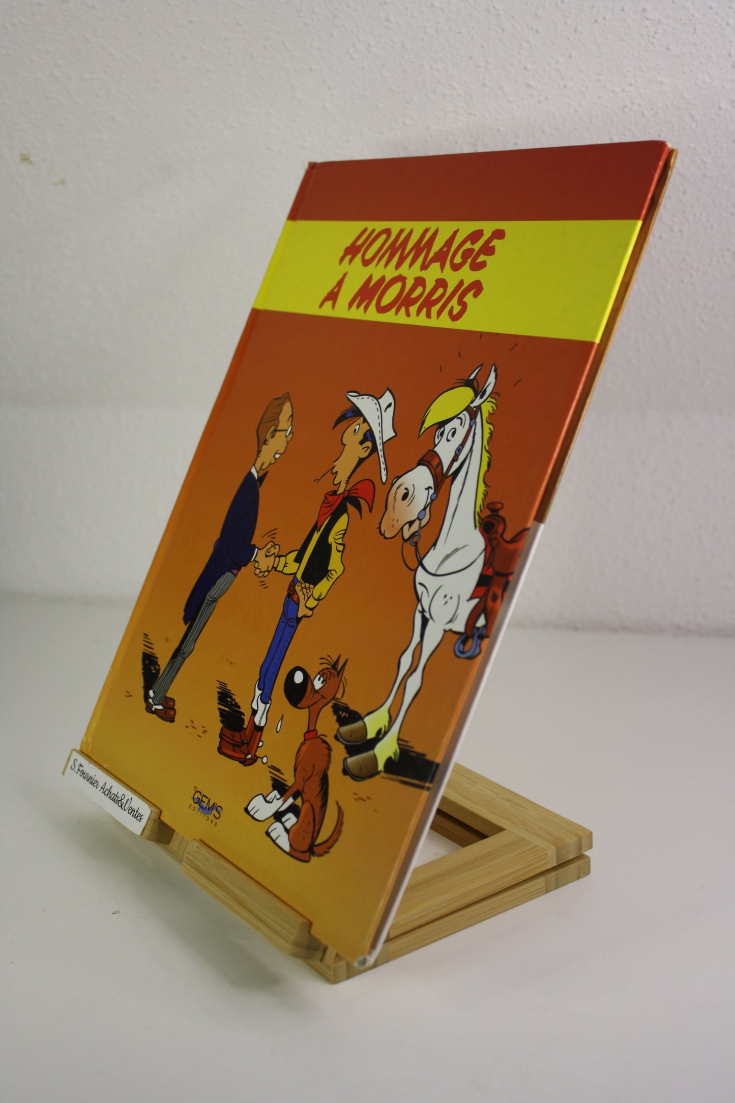 Hommage à Morris – Le père de lucky Luke – Collectifs – GEMS – Réédition – 1999