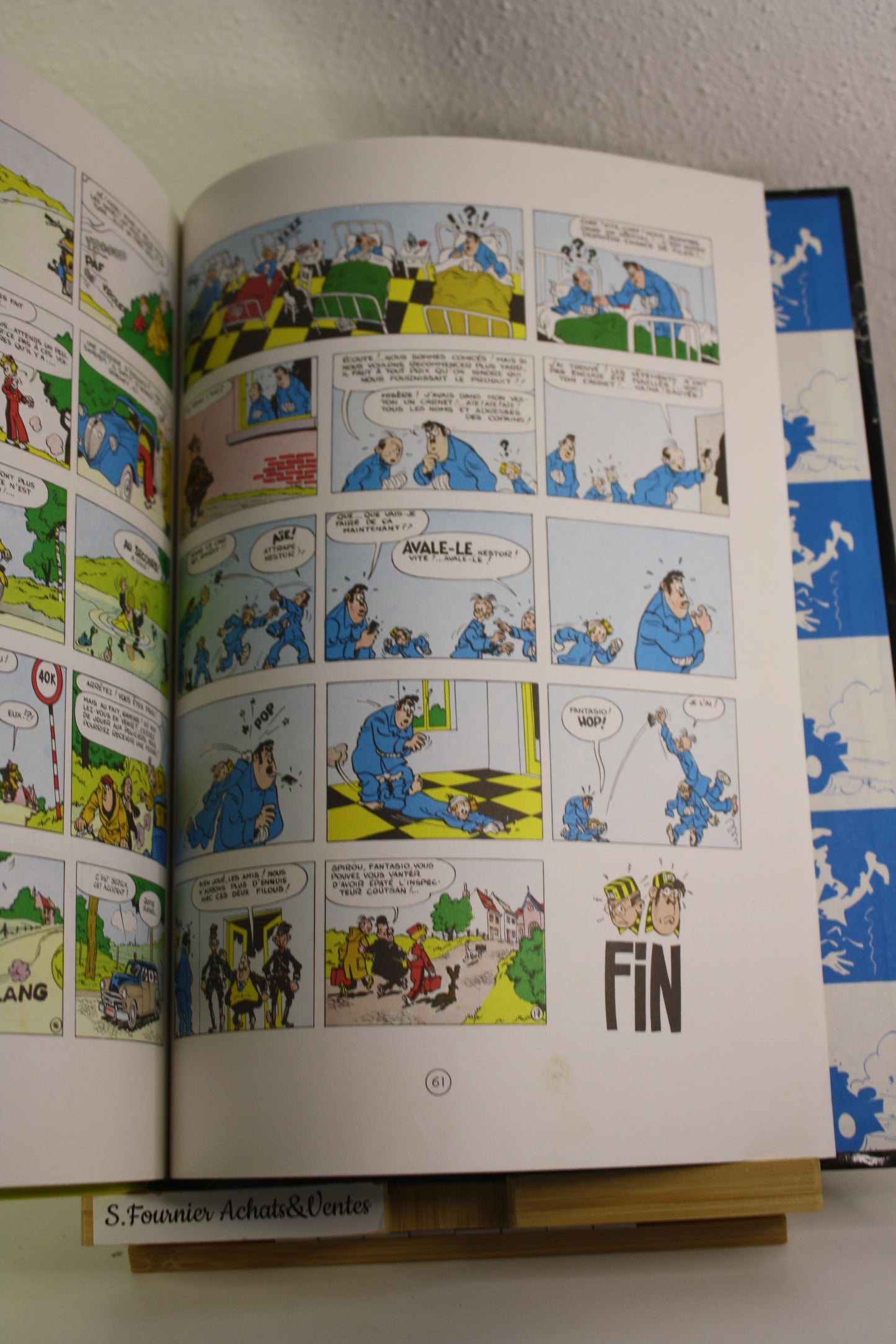 Les chapeaux noirs – Spirou et Fantasio – Franquin Jijé – Dupuis – Réédition – 1993