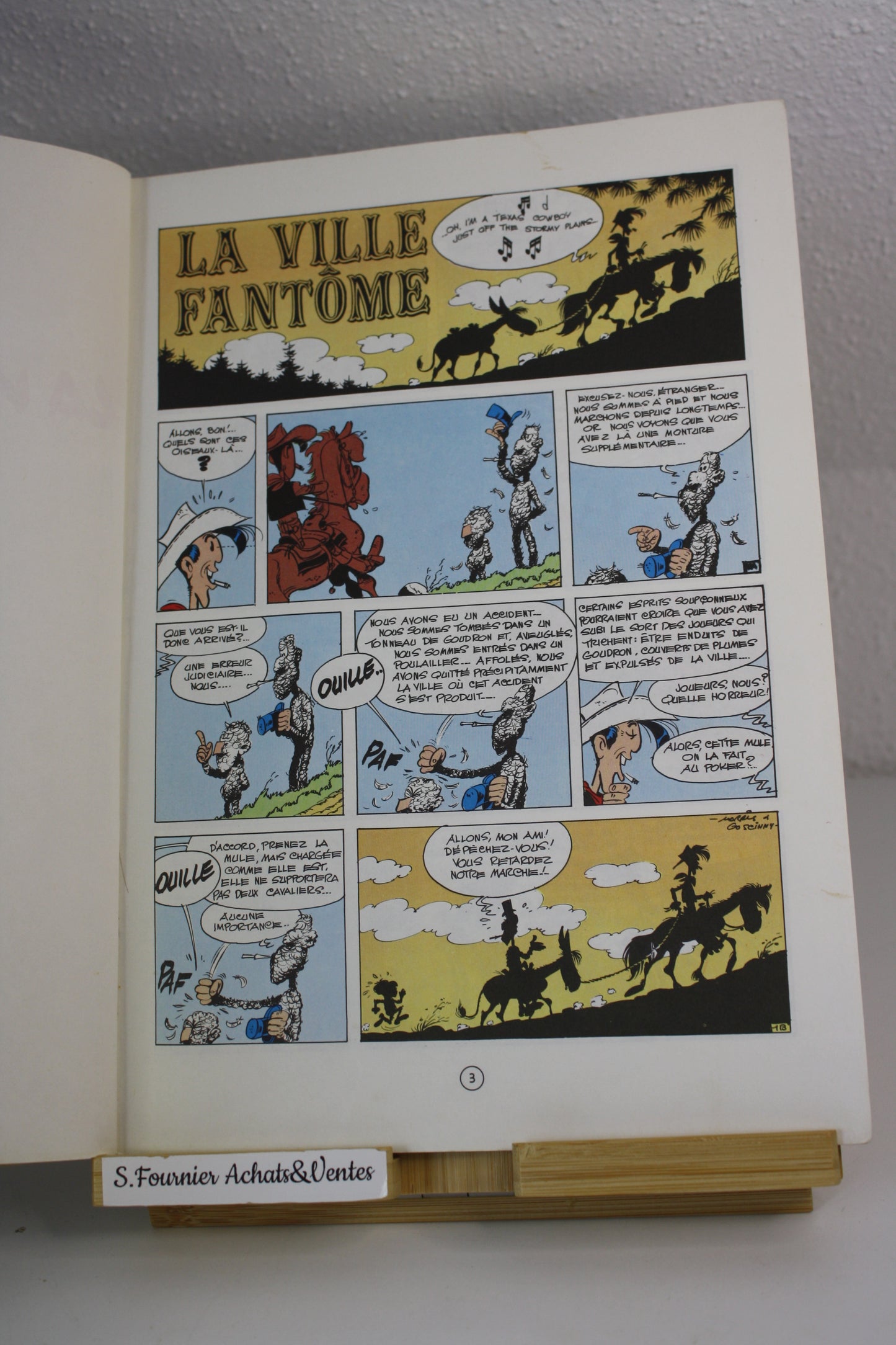 La ville Fantôme – Lucky Luke – Morris – Dupuis – Réédition – 1981