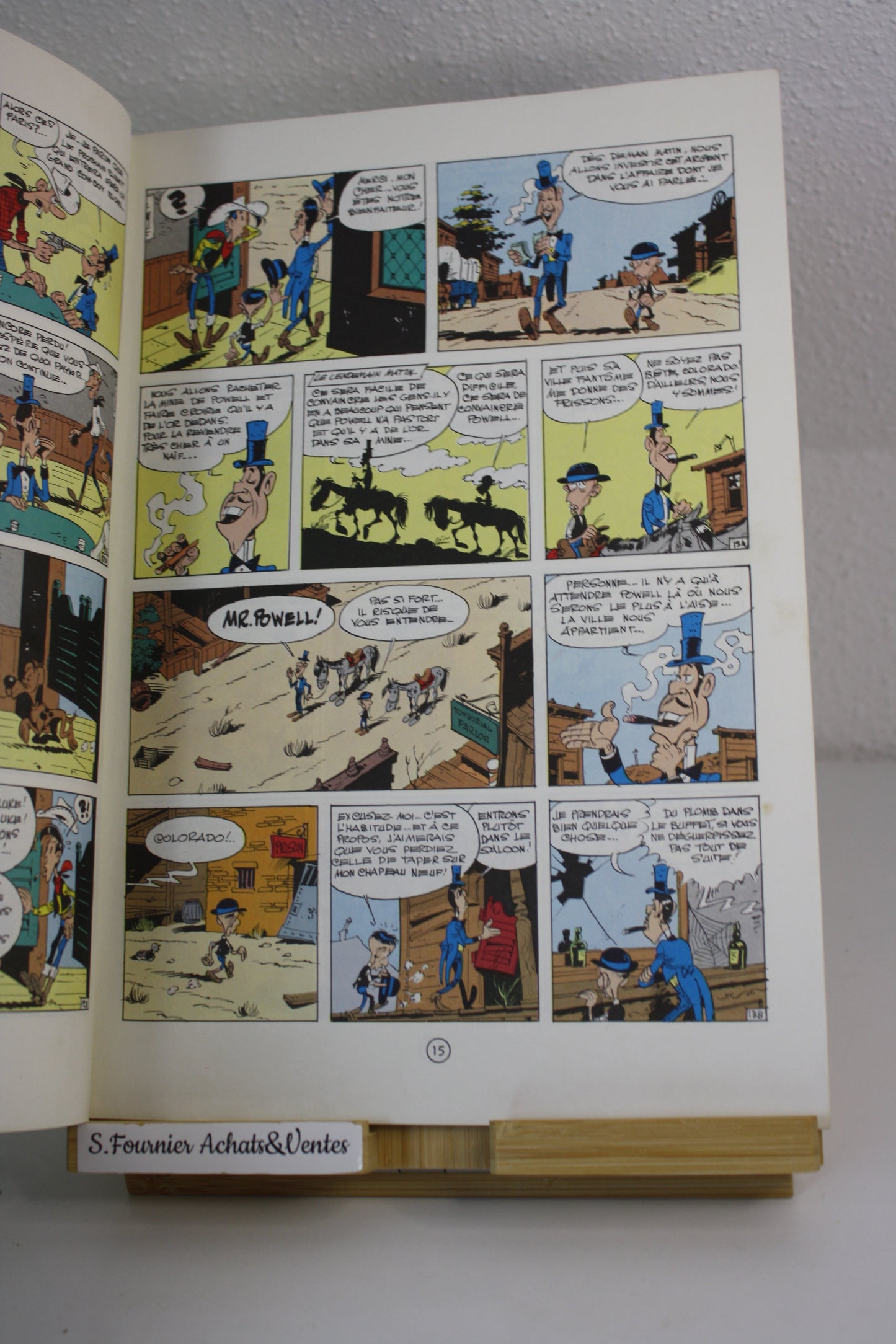 La ville Fantôme – Lucky Luke – Morris – Dupuis – Réédition – 1981