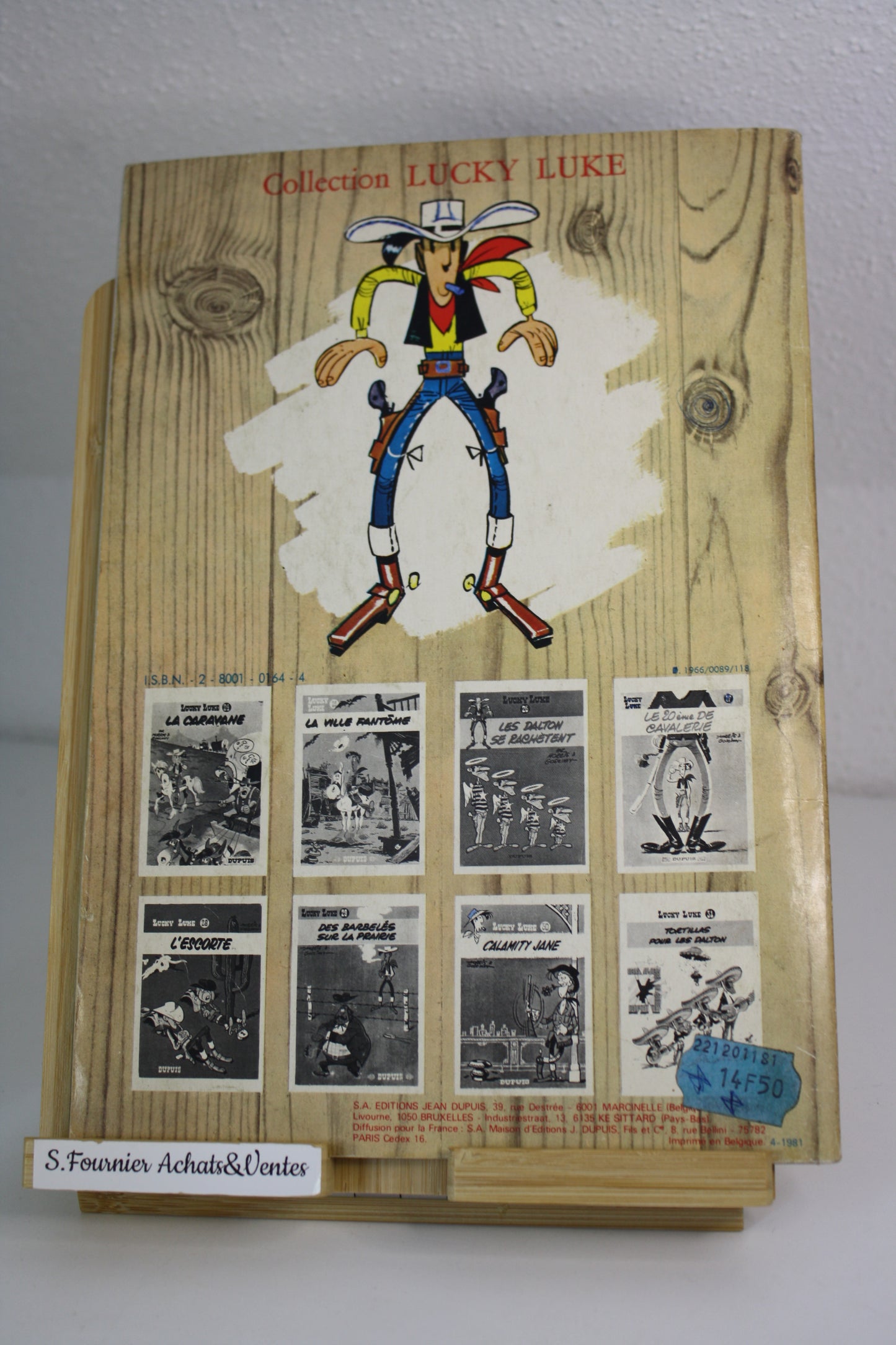 La ville Fantôme – Lucky Luke – Morris – Dupuis – Réédition – 1981