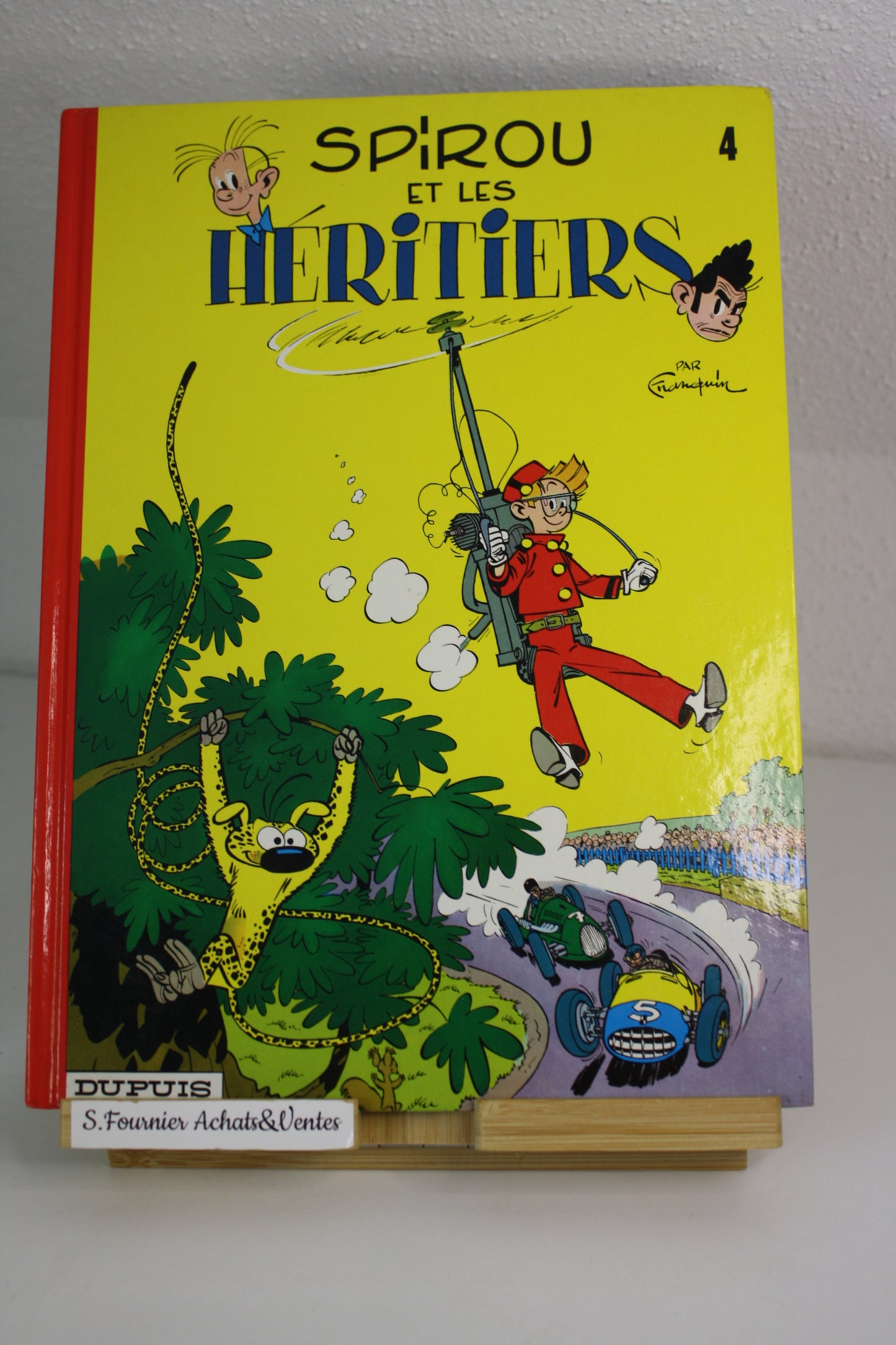 Spirou et les héritiers – Spirou et Fantasio – Franquin – Dupuis – Réédition – 1993