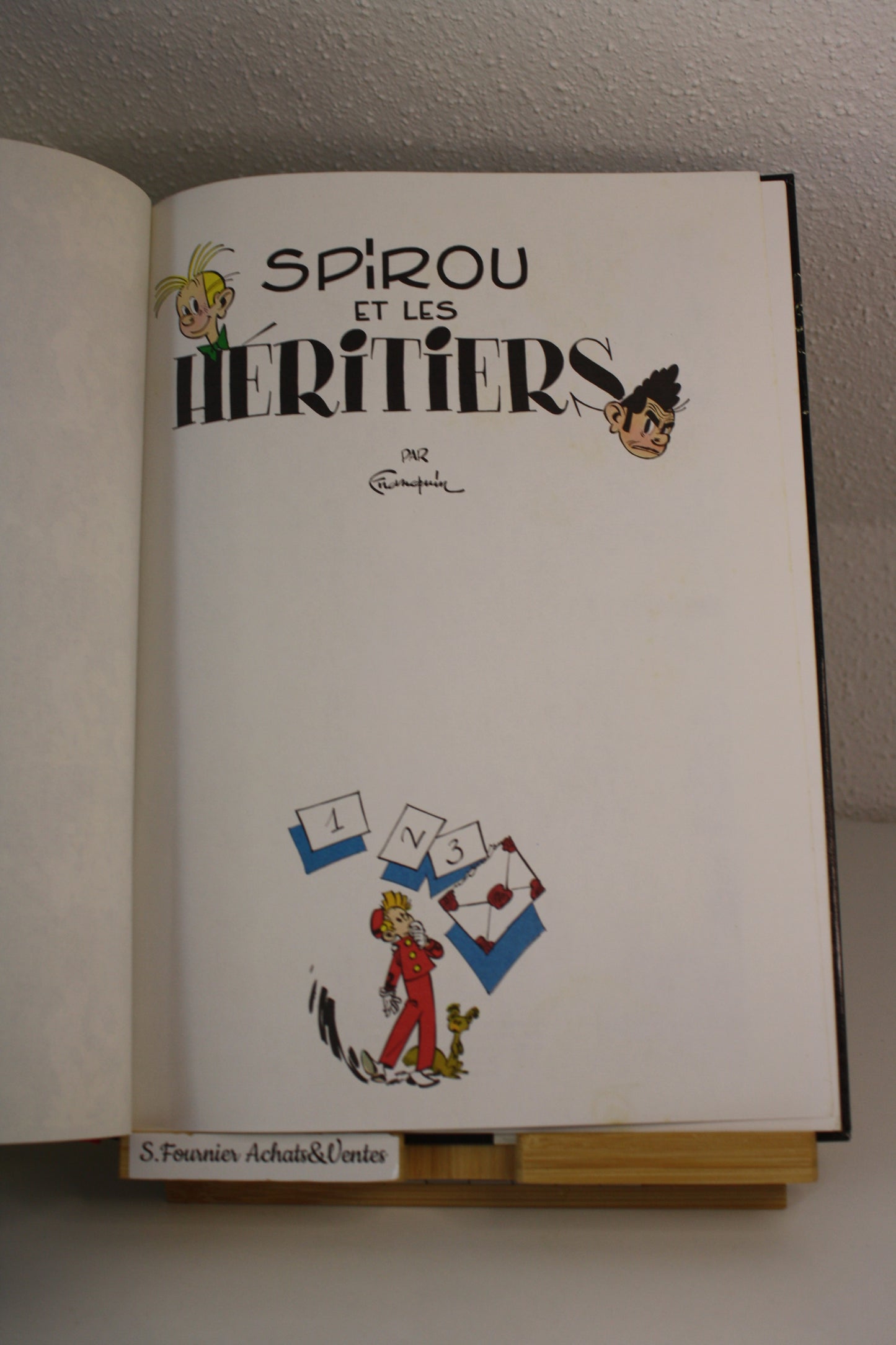 Spirou et les héritiers – Spirou et Fantasio – Franquin – Dupuis – Réédition – 1993