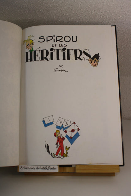 Spirou et les héritiers – Spirou et Fantasio – Franquin – Dupuis – Réédition – 1993