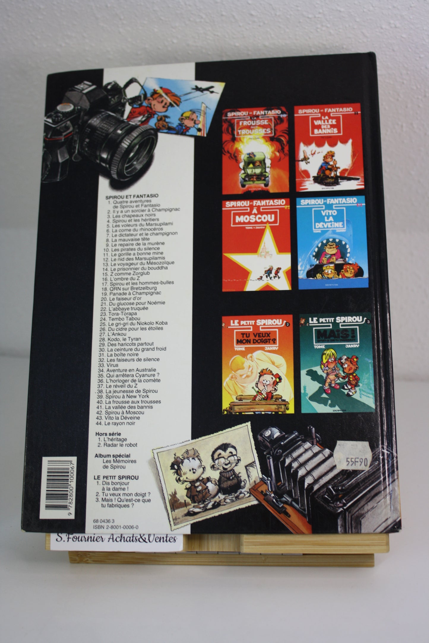 Spirou et les héritiers – Spirou et Fantasio – Franquin – Dupuis – Réédition – 1993