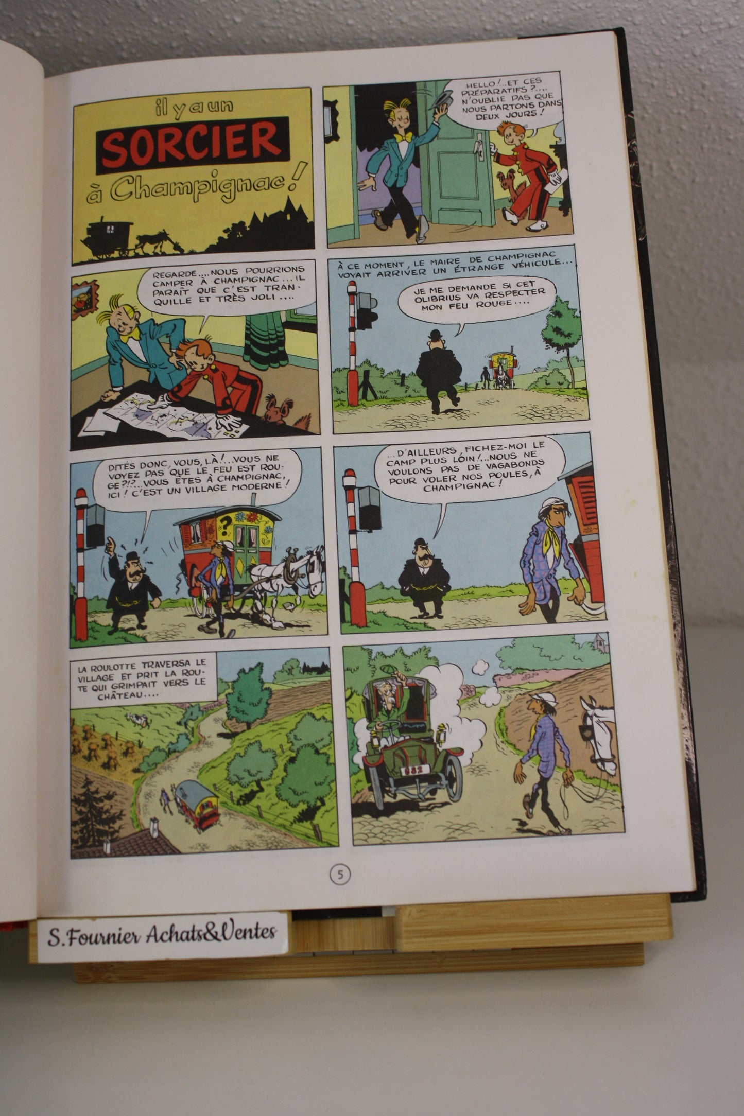 Il y a un sorcier à Champignac – Spirou et Fantasio – Franquin – Dupuis – Réédition – 1993