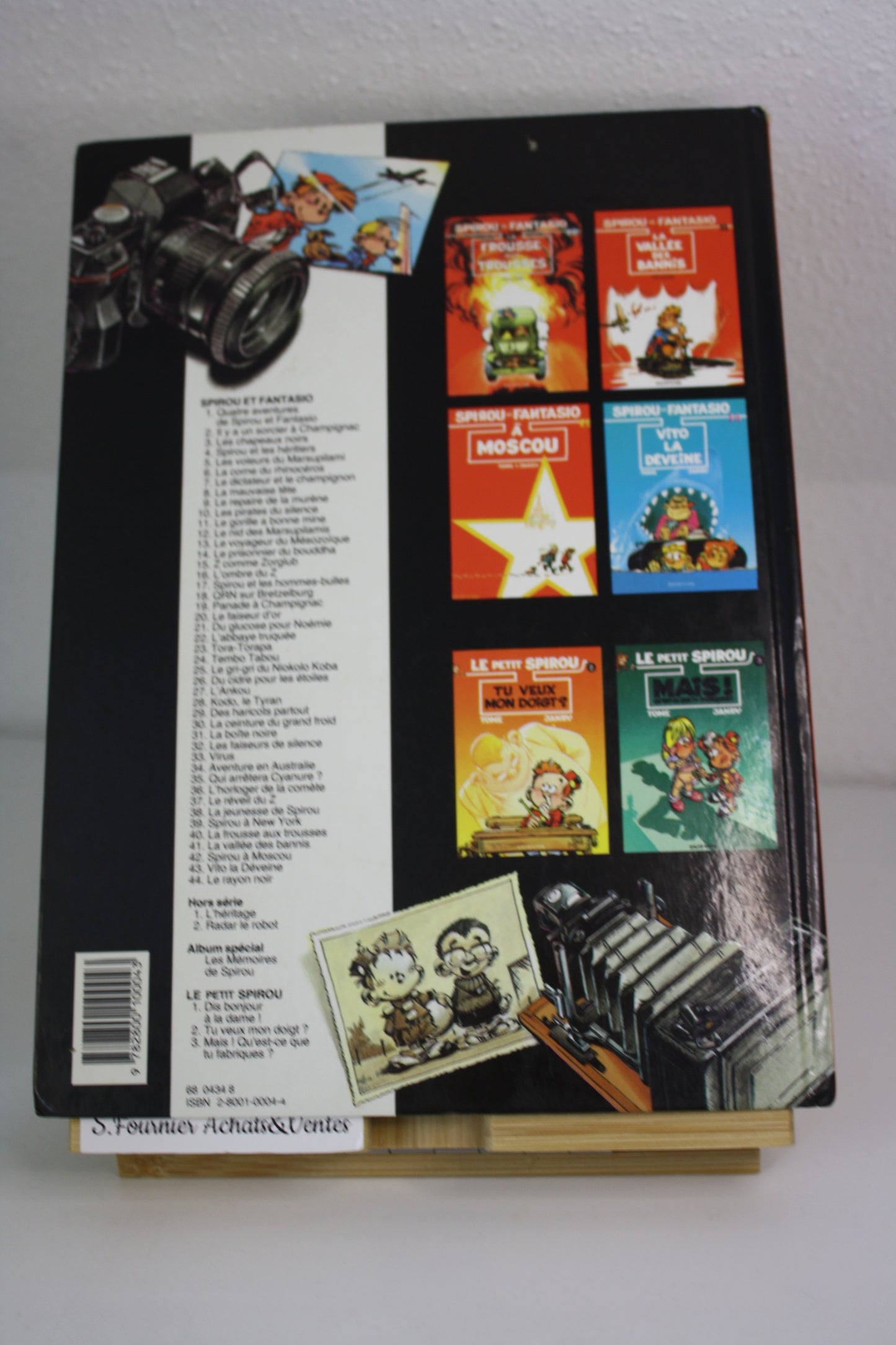 Il y a un sorcier à Champignac – Spirou et Fantasio – Franquin – Dupuis – Réédition – 1993